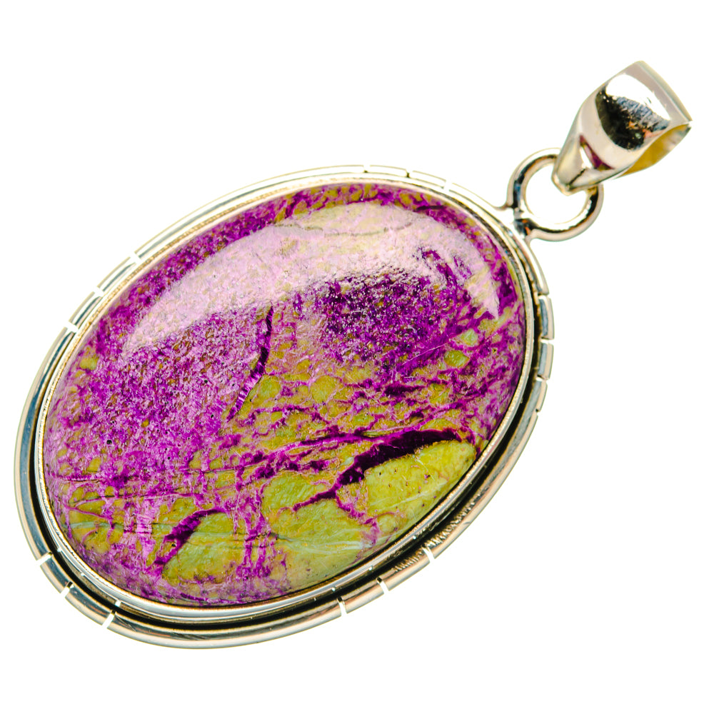 Stichtite Pendants handcrafted by Ana Silver Co - PD29229 - Photo 2
