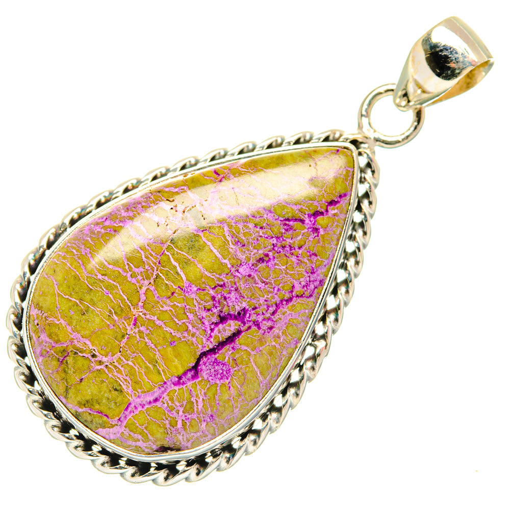 Stichtite Pendants handcrafted by Ana Silver Co - PD29236 - Photo 2