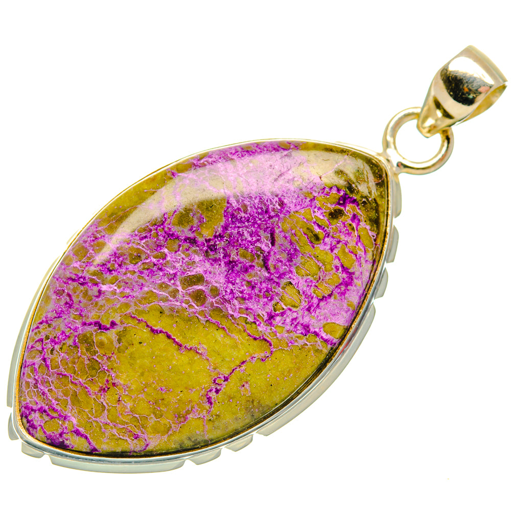 Stichtite Pendants handcrafted by Ana Silver Co - PD29238 - Photo 2