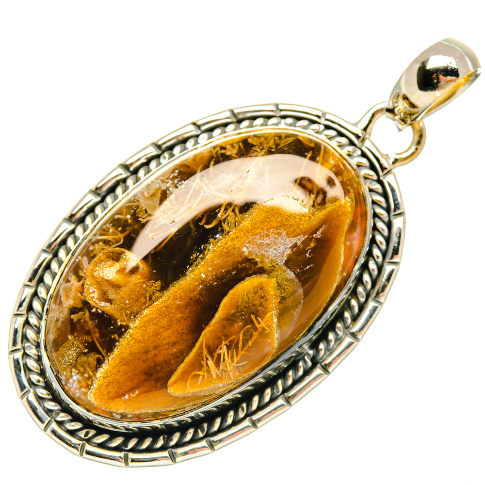 Turkish Tube Agate Pendants handcrafted by Ana Silver Co - PD29243 - Photo 2