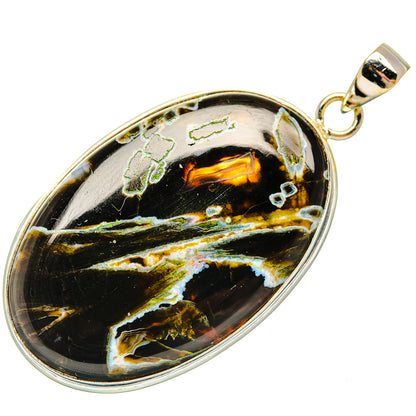 Turkish Tube Agate Pendants handcrafted by Ana Silver Co - PD29247 - Photo 2