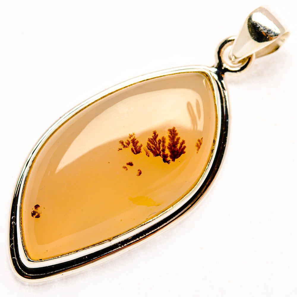 Dendritic Opal Pendants handcrafted by Ana Silver Co - PD29278 - Photo 2