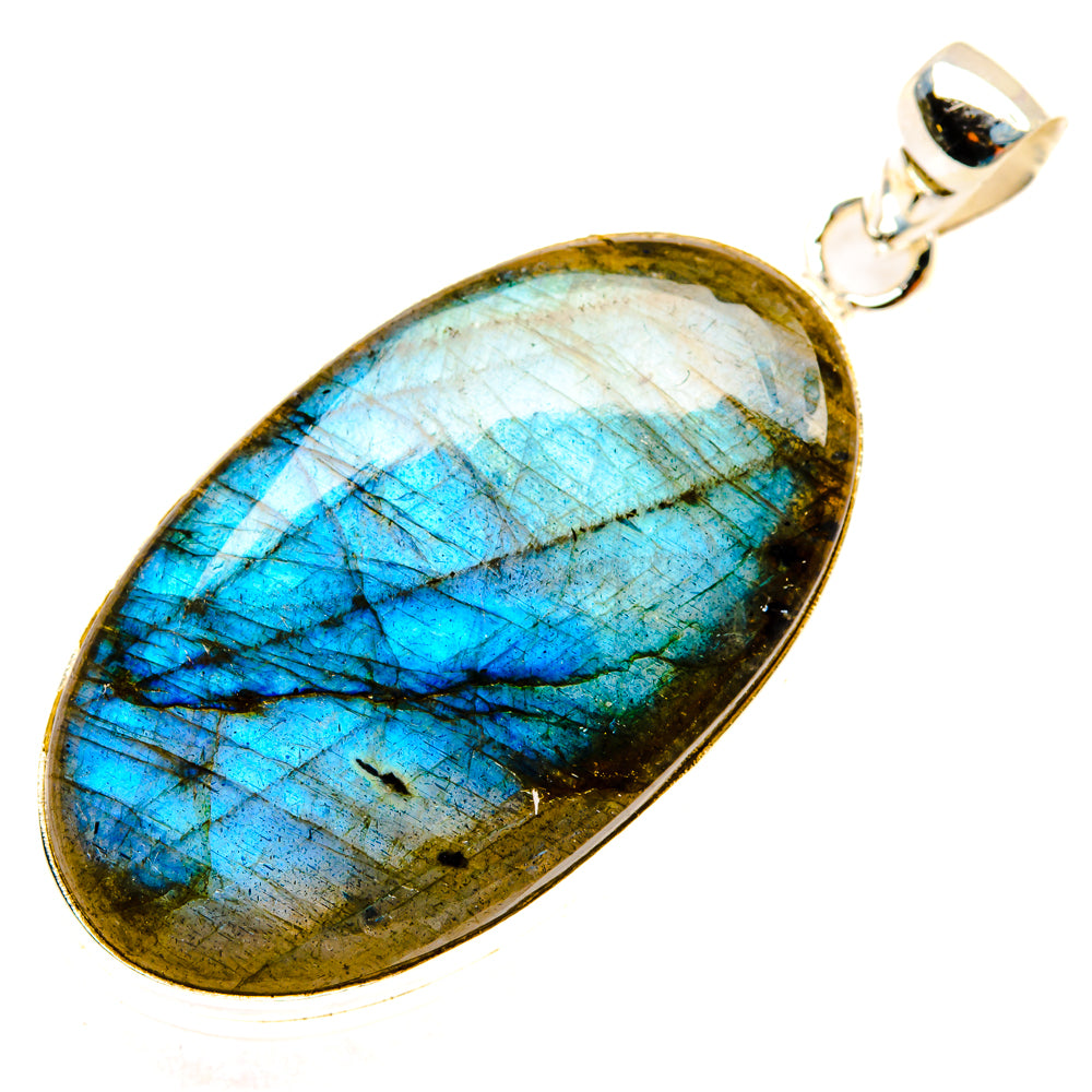 Labradorite Pendants handcrafted by Ana Silver Co - PD29318 - Photo 2