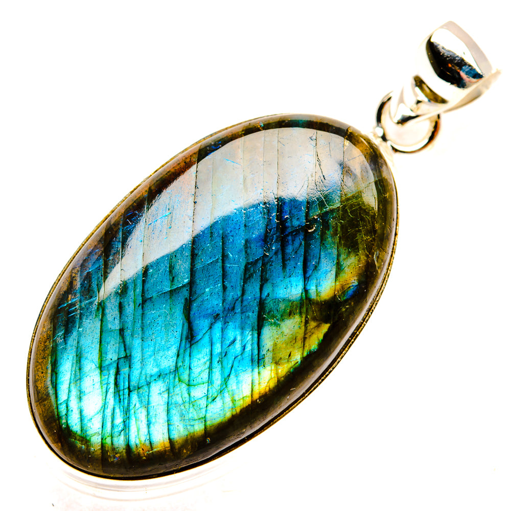 Labradorite Pendants handcrafted by Ana Silver Co - PD29320 - Photo 2