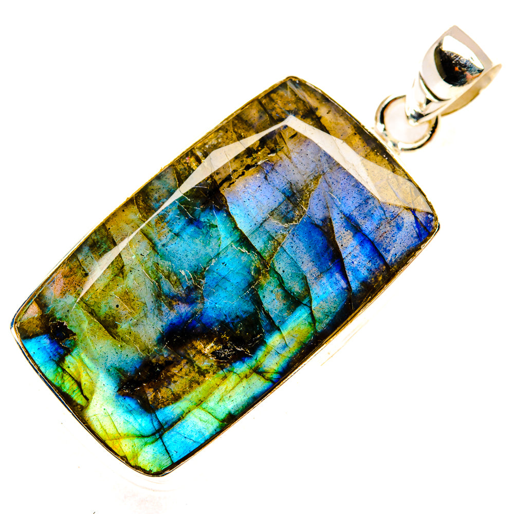 Labradorite Pendants handcrafted by Ana Silver Co - PD29323 - Photo 2