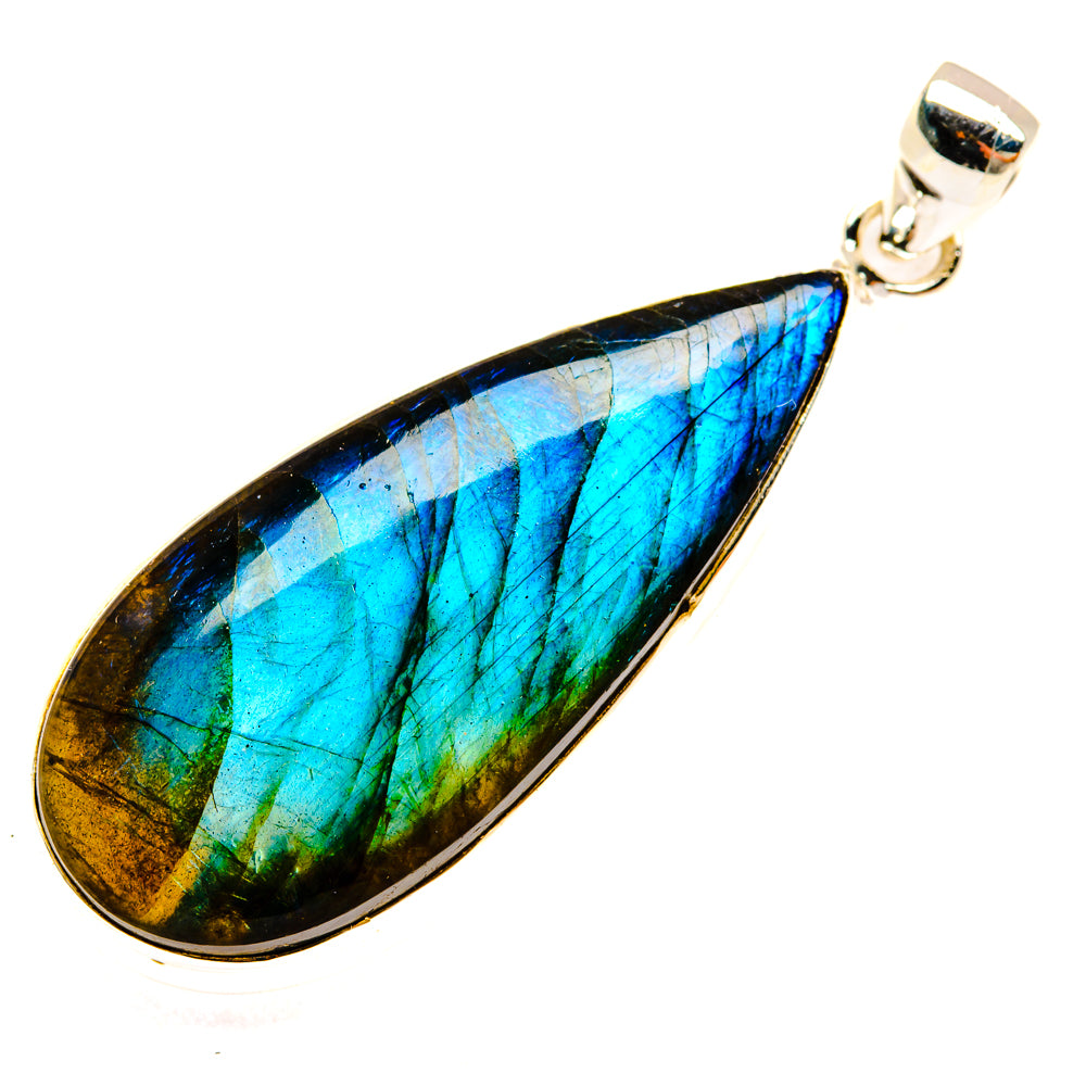 Labradorite Pendants handcrafted by Ana Silver Co - PD29324 - Photo 2