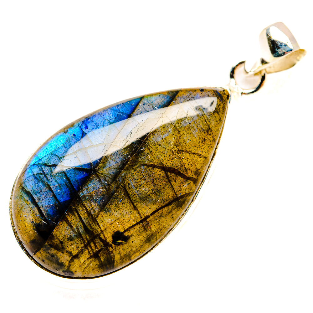 Labradorite Pendants handcrafted by Ana Silver Co - PD29328 - Photo 2