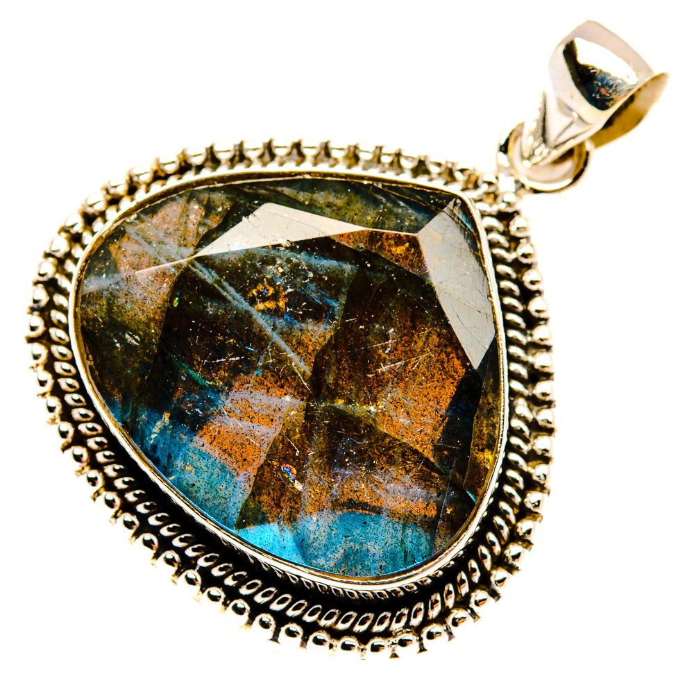 Labradorite Pendants handcrafted by Ana Silver Co - PD29338 - Photo 2