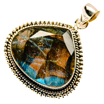 Labradorite Pendants handcrafted by Ana Silver Co - PD29338 - Photo 2
