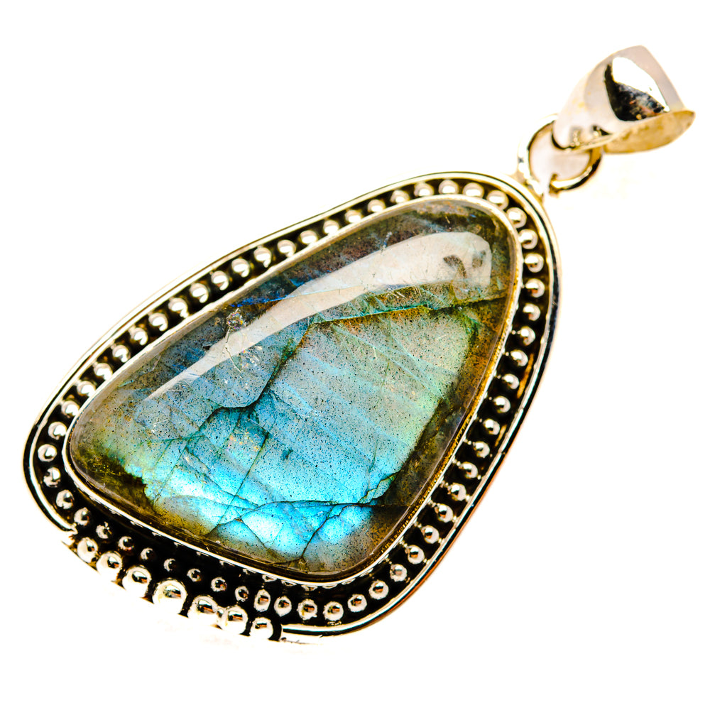 Labradorite Pendants handcrafted by Ana Silver Co - PD29341 - Photo 2