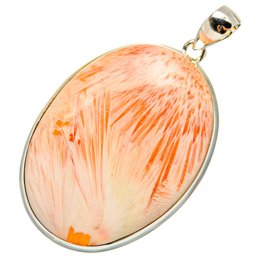 Scolecite Pendants handcrafted by Ana Silver Co - PD29368 - Photo 2