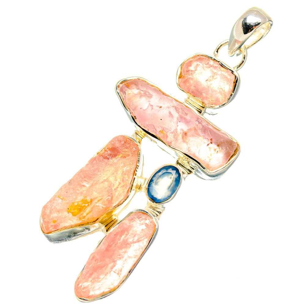 Morganite Pendants handcrafted by Ana Silver Co - PD29370 - Photo 2