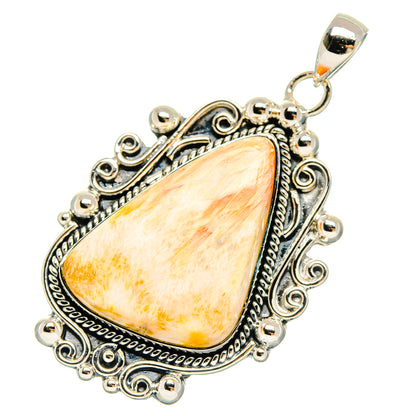 Scolecite Pendants handcrafted by Ana Silver Co - PD29374 - Photo 2