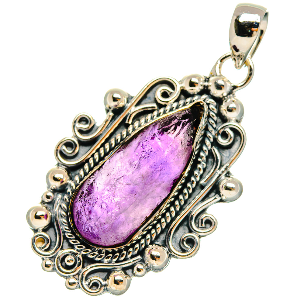 Amethyst Pendants handcrafted by Ana Silver Co - PD29375 - Photo 2