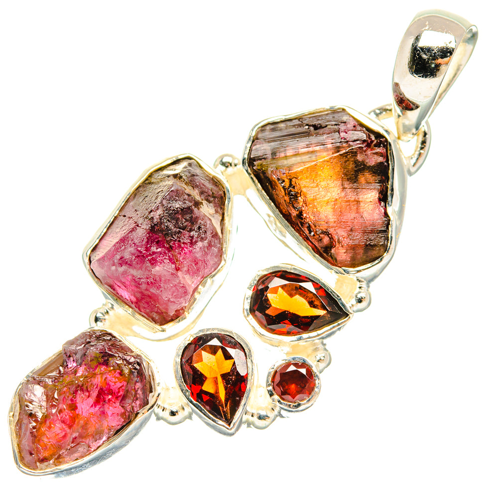 Garnet Pendants handcrafted by Ana Silver Co - PD29377 - Photo 2