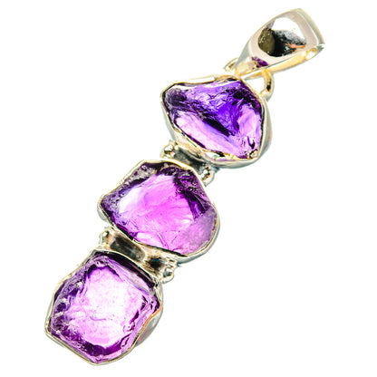 Amethyst Pendants handcrafted by Ana Silver Co - PD29385 - Photo 2