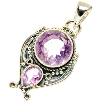 Amethyst Pendants handcrafted by Ana Silver Co - PD29390 - Photo 2