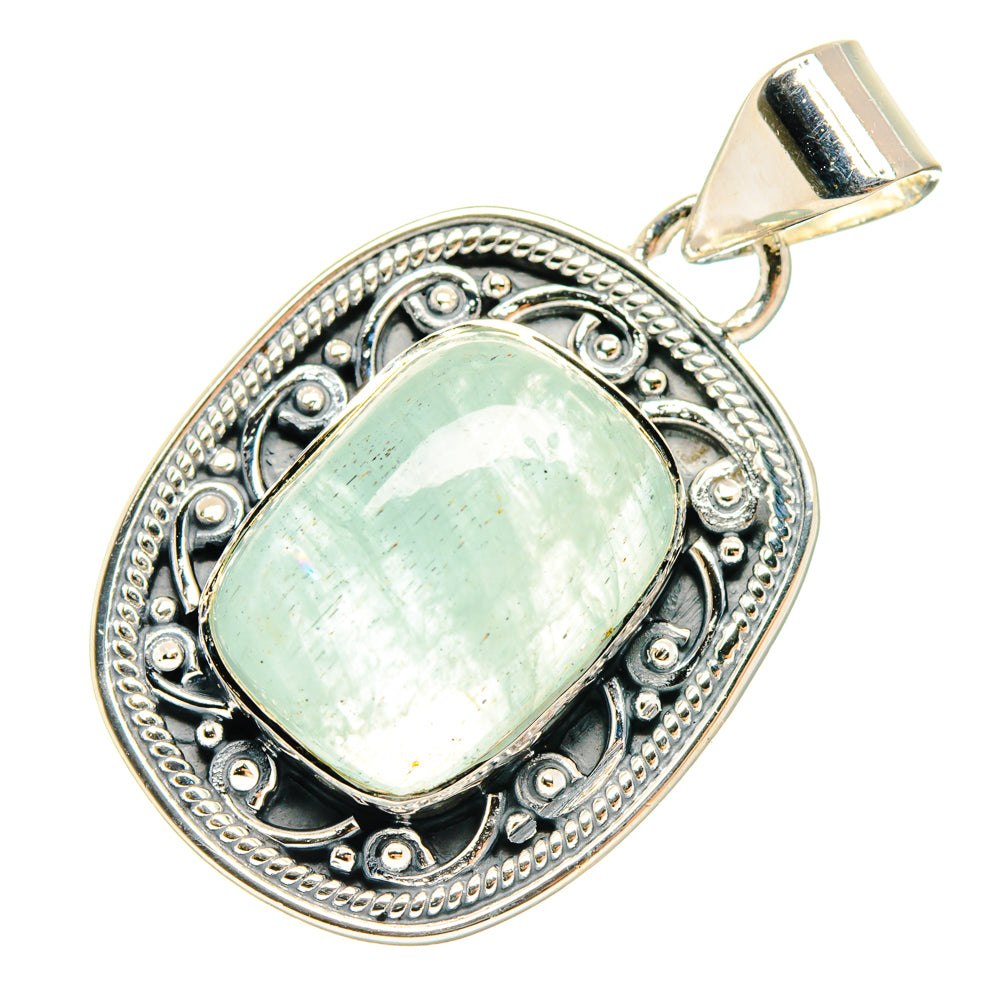 Aquamarine Pendants handcrafted by Ana Silver Co - PD29396 - Photo 2