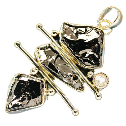 Shungite Pendants handcrafted by Ana Silver Co - PD29452 - Photo 2
