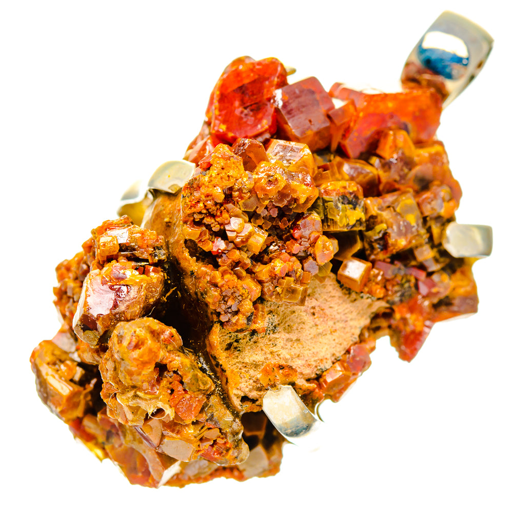 Vanadinite Pendants handcrafted by Ana Silver Co - PD29454 - Photo 2