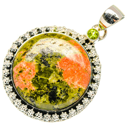 Unakite Pendants handcrafted by Ana Silver Co - PD29461 - Photo 2