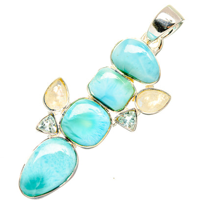 Larimar Pendants handcrafted by Ana Silver Co - PD29467 - Photo 2