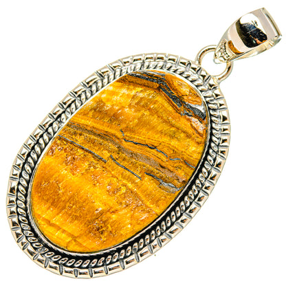 Tiger Eye Pendants handcrafted by Ana Silver Co - PD29470 - Photo 2