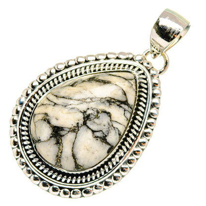 Pinolith Jasper Pendants handcrafted by Ana Silver Co - PD29486 - Photo 2