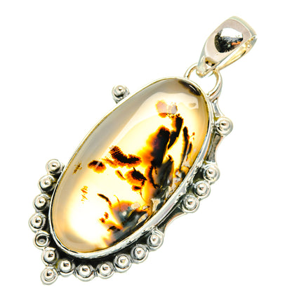 Montana Agate Pendants handcrafted by Ana Silver Co - PD29493 - Photo 2