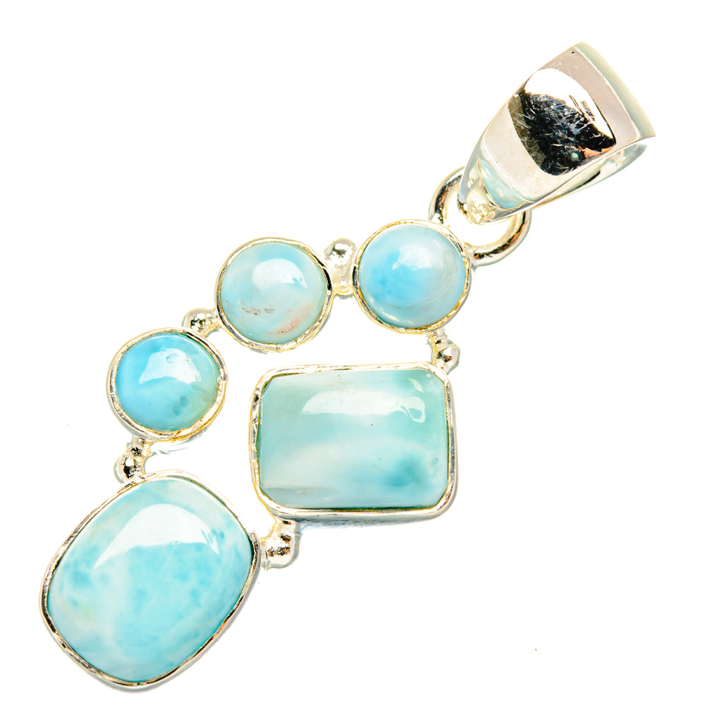 Larimar Pendants handcrafted by Ana Silver Co - PD29503 - Photo 2