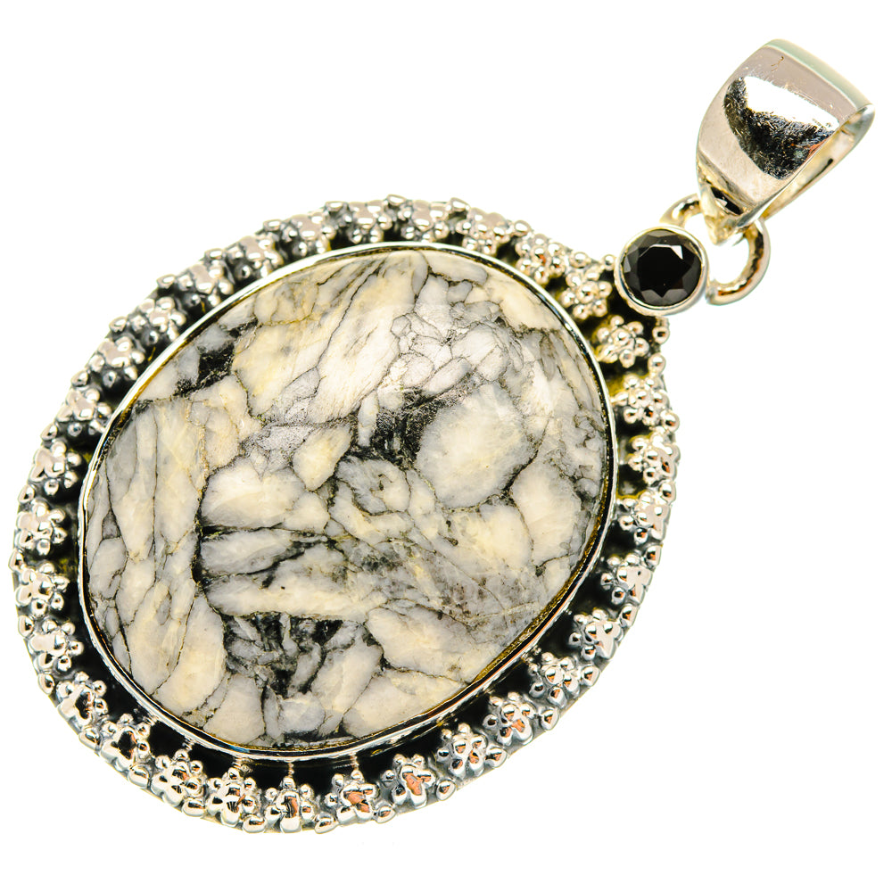 Pinolith Jasper Pendants handcrafted by Ana Silver Co - PD29509 - Photo 2