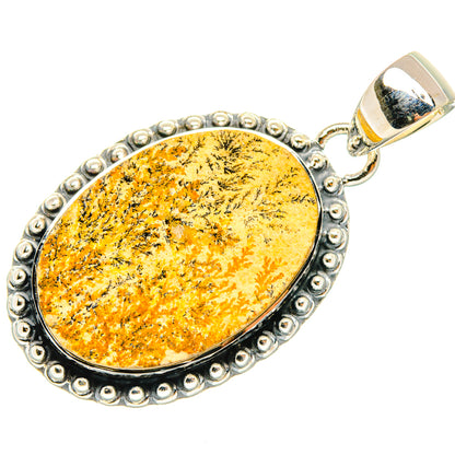 Germany Psilomelane Dendrite Pendants handcrafted by Ana Silver Co - PD29511 - Photo 2