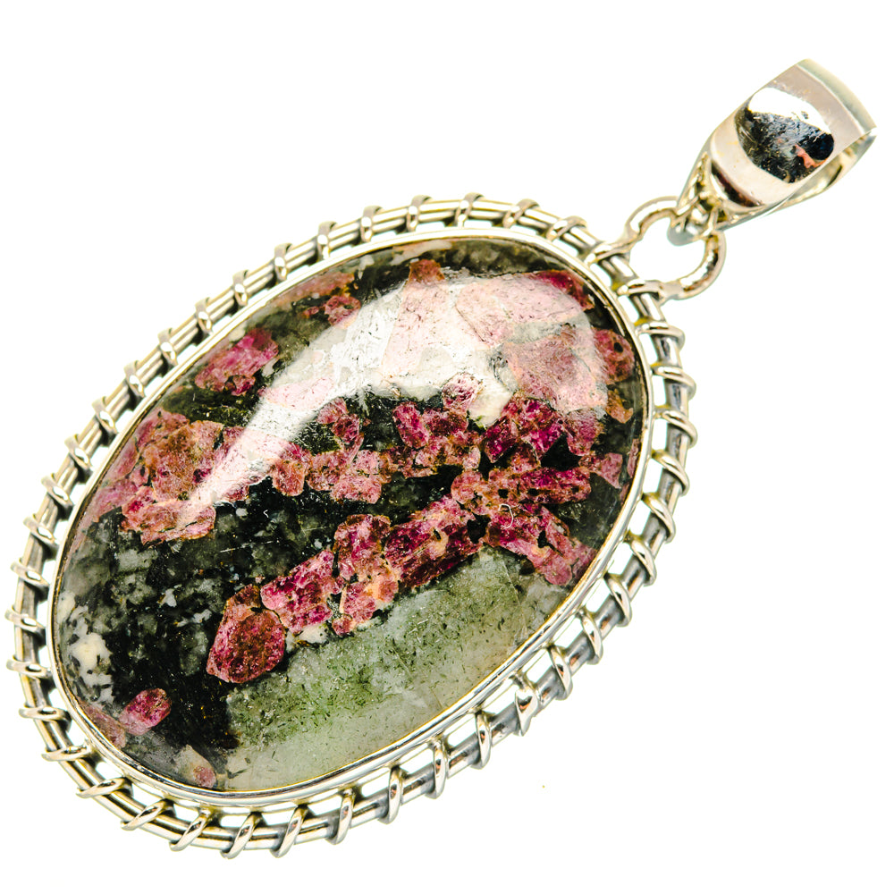 Russian Eudialyte Pendants handcrafted by Ana Silver Co - PD29517 - Photo 2