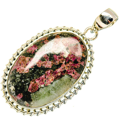 Russian Eudialyte Pendants handcrafted by Ana Silver Co - PD29517 - Photo 2