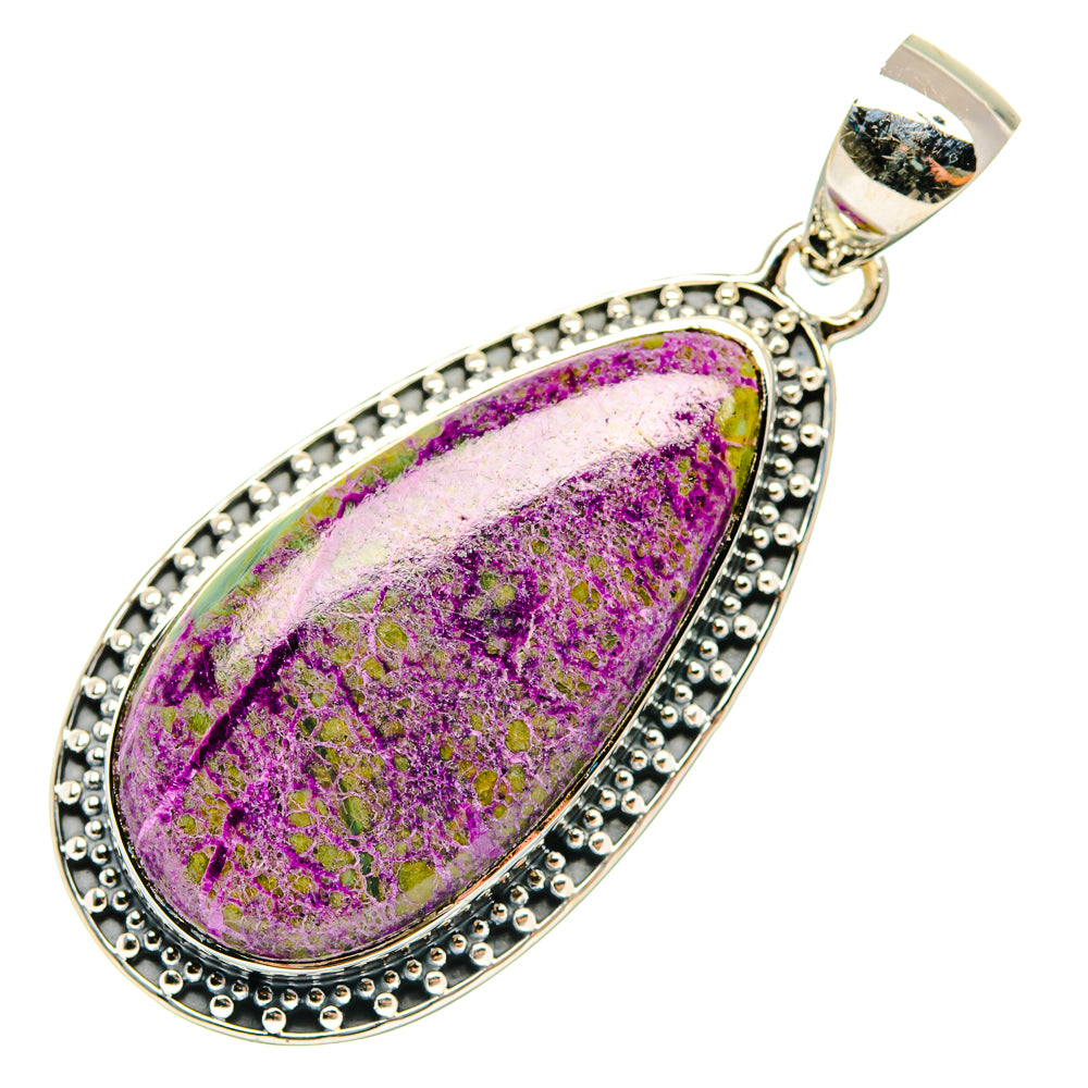 Stichtite Pendants handcrafted by Ana Silver Co - PD29526 - Photo 2