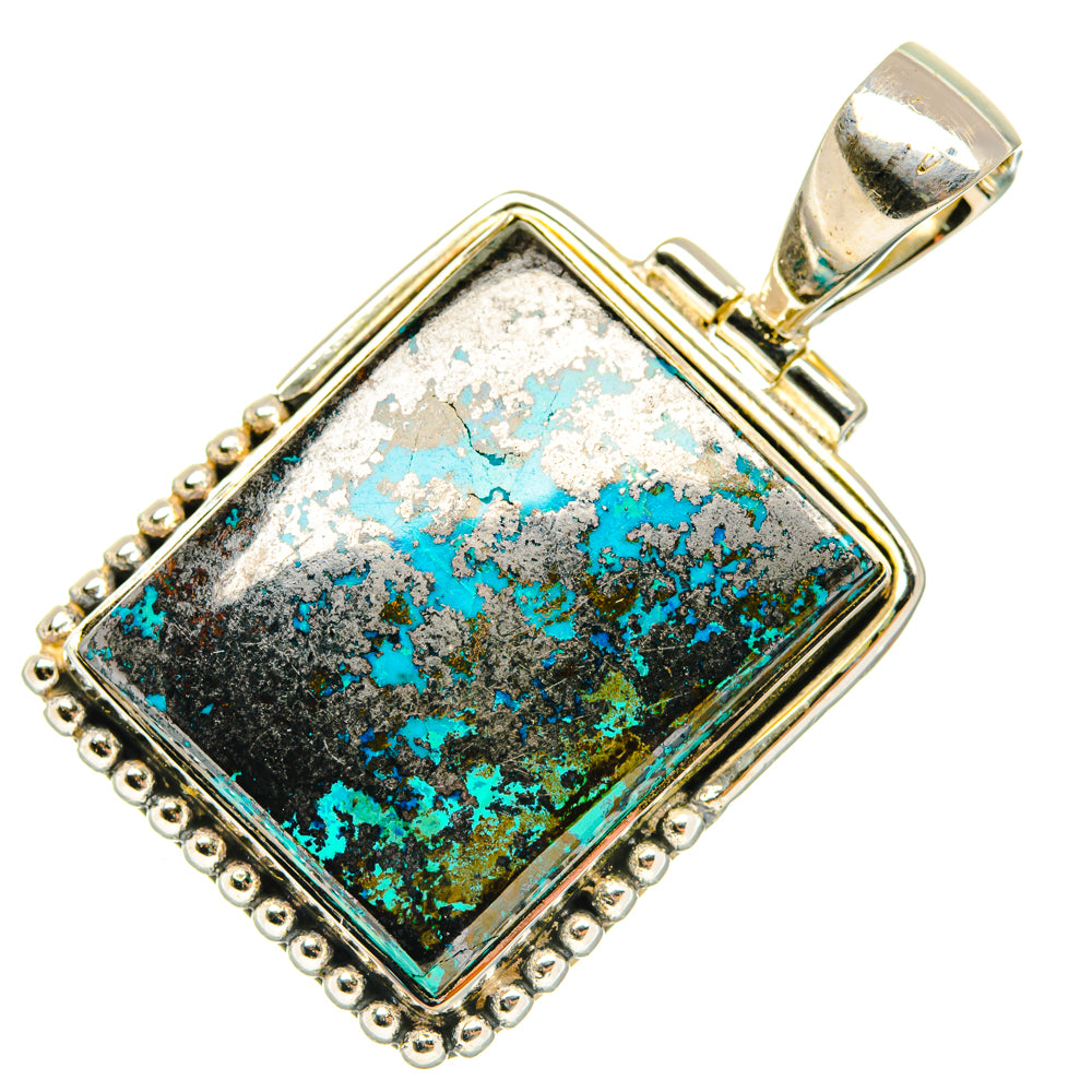 Shattuckite Pendants handcrafted by Ana Silver Co - PD29551 - Photo 2