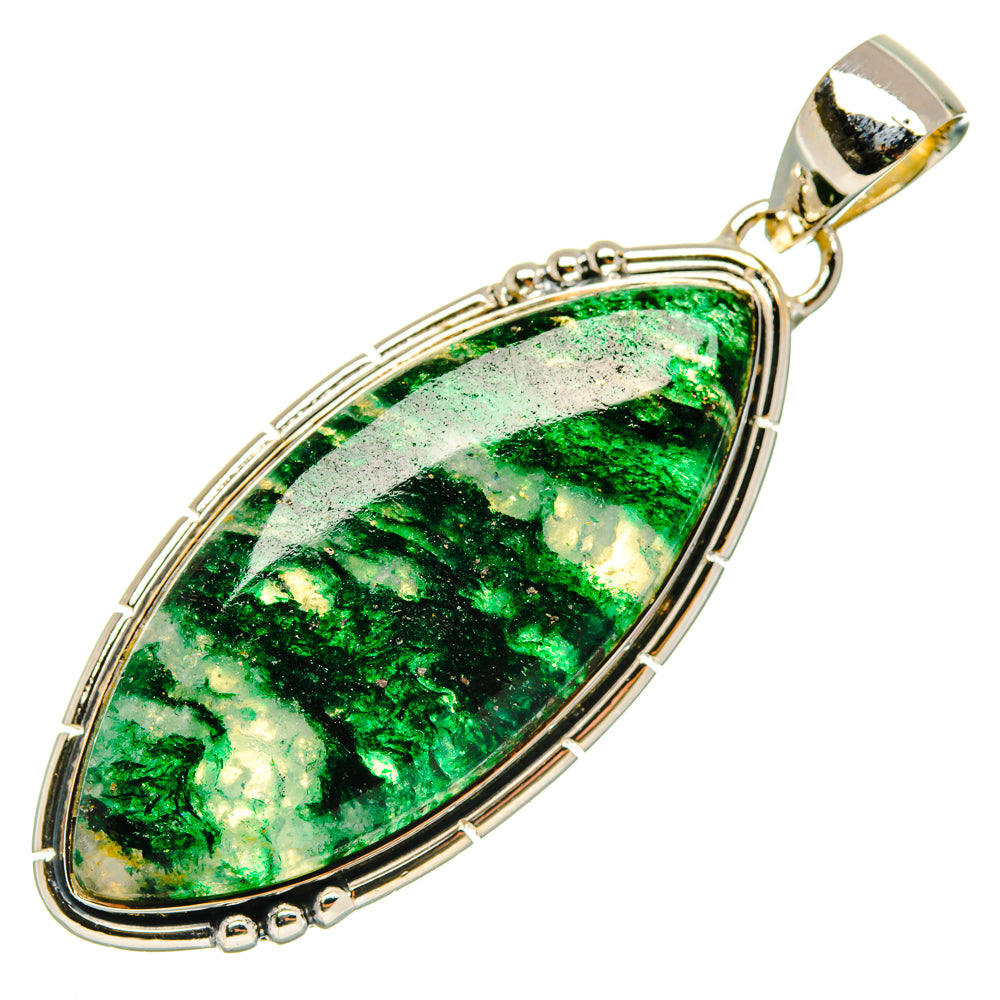 Green Aventurine Pendants handcrafted by Ana Silver Co - PD29552 - Photo 2