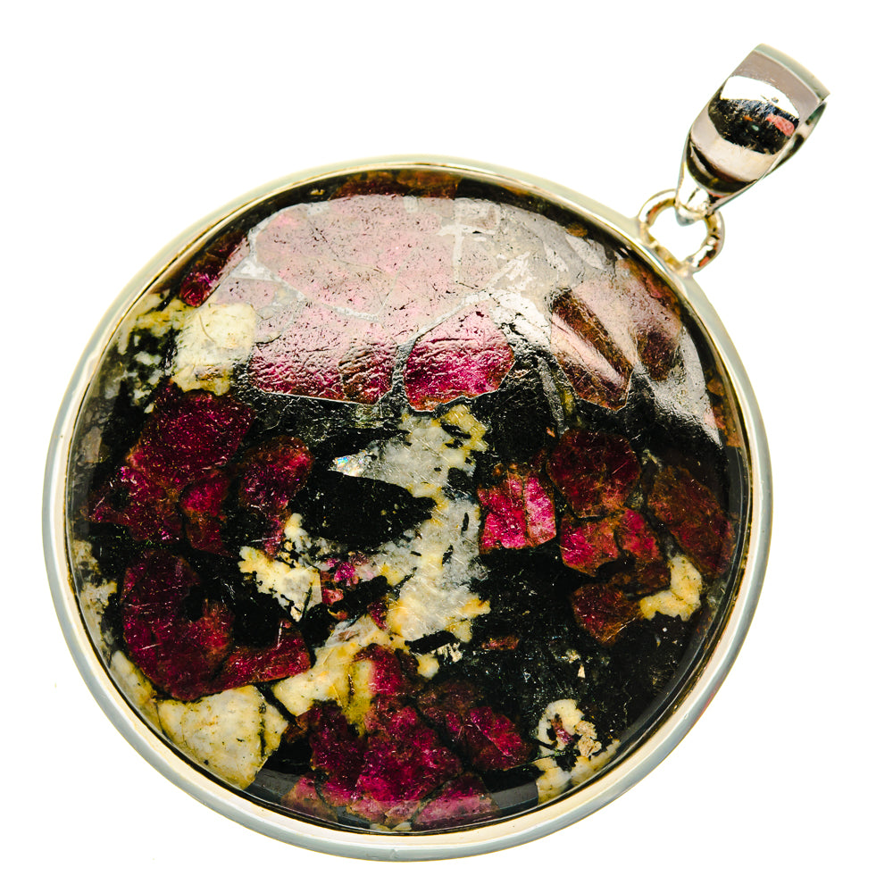 Russian Eudialyte Pendants handcrafted by Ana Silver Co - PD29579 - Photo 2