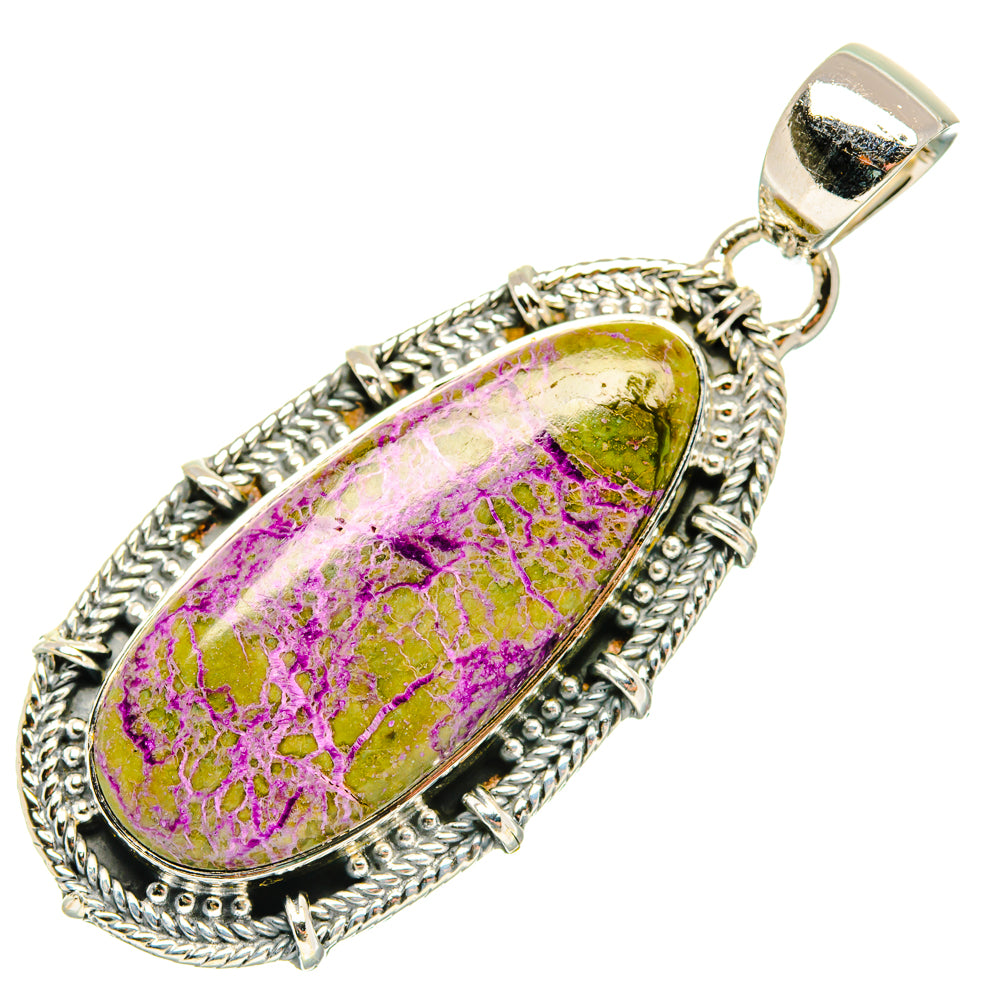 Stichtite Pendants handcrafted by Ana Silver Co - PD29589 - Photo 2
