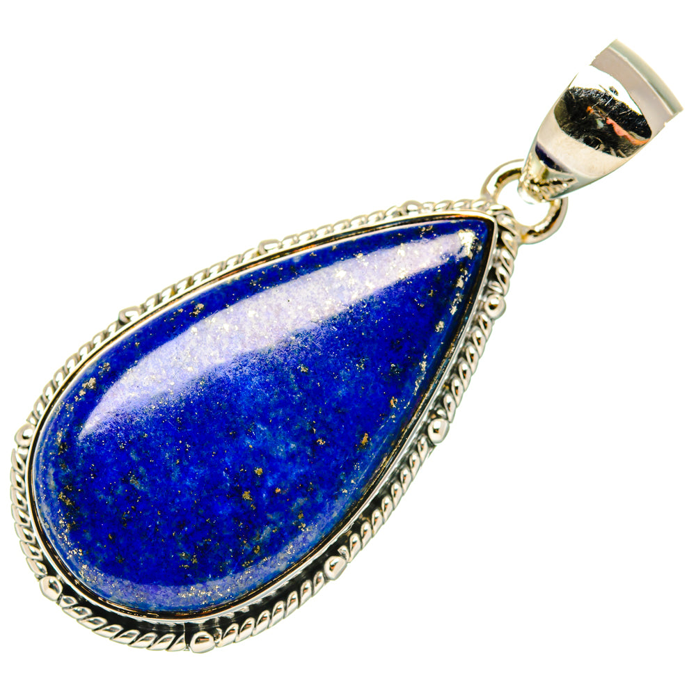 Lapis Lazuli Pendants handcrafted by Ana Silver Co - PD29595 - Photo 2