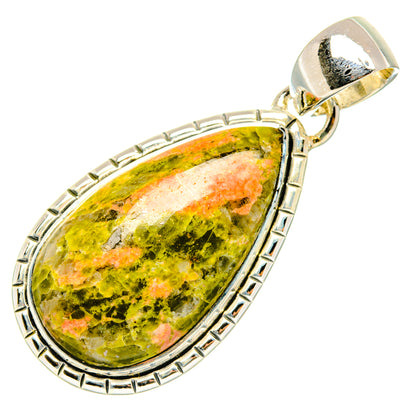 Unakite Pendants handcrafted by Ana Silver Co - PD29609 - Photo 2