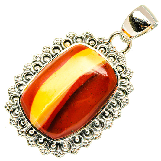 Mookaite Pendants handcrafted by Ana Silver Co - PD29623 - Photo 2