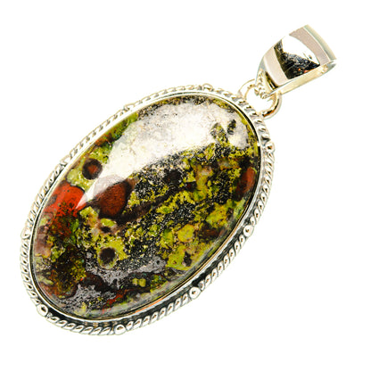 Dragon's Bloodstone Pendants handcrafted by Ana Silver Co - PD29645 - Photo 2