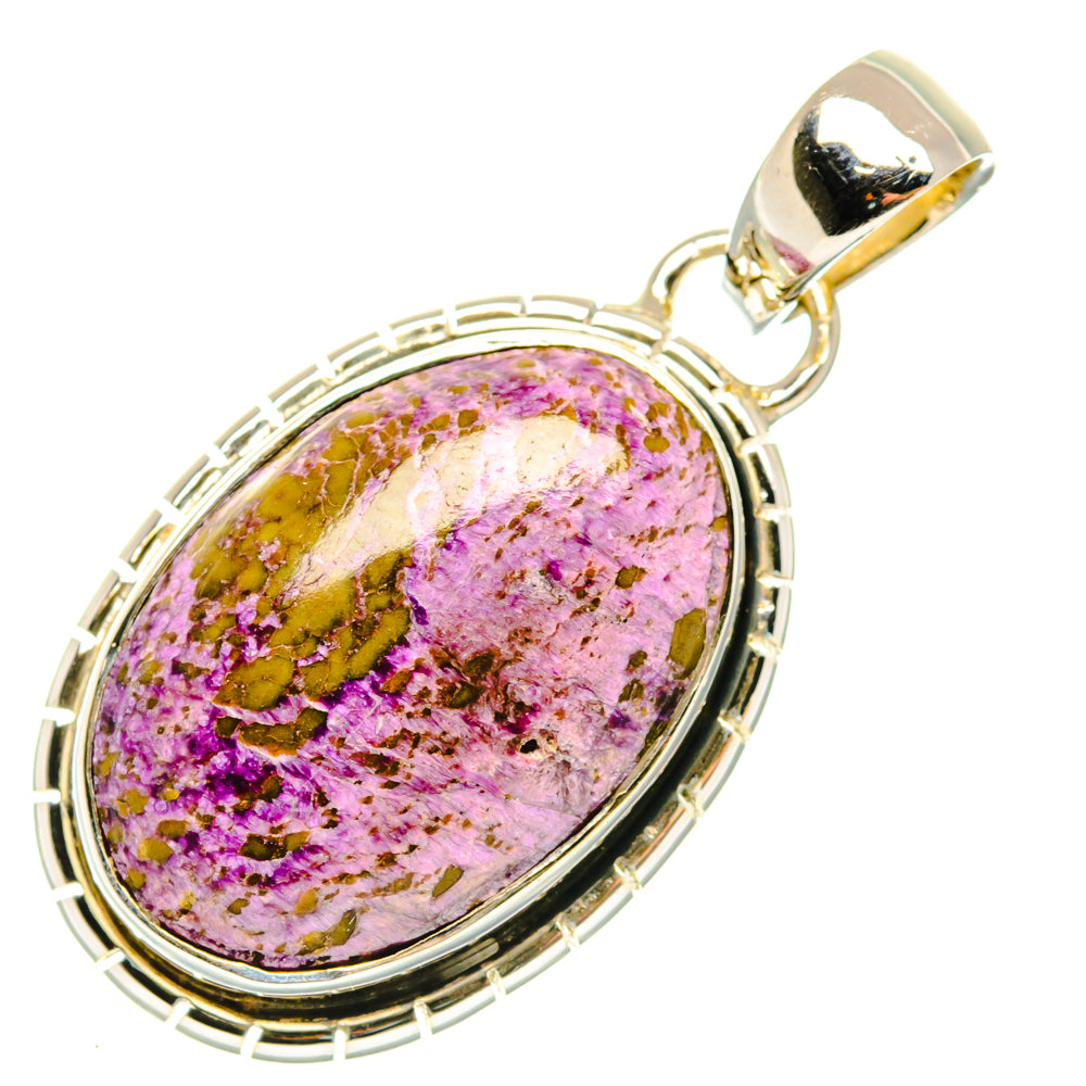 Stichtite Pendants handcrafted by Ana Silver Co - PD29655 - Photo 2