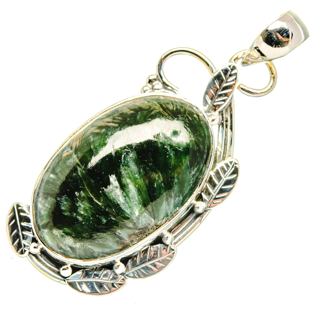 Seraphinite Pendants handcrafted by Ana Silver Co - PD29658 - Photo 2
