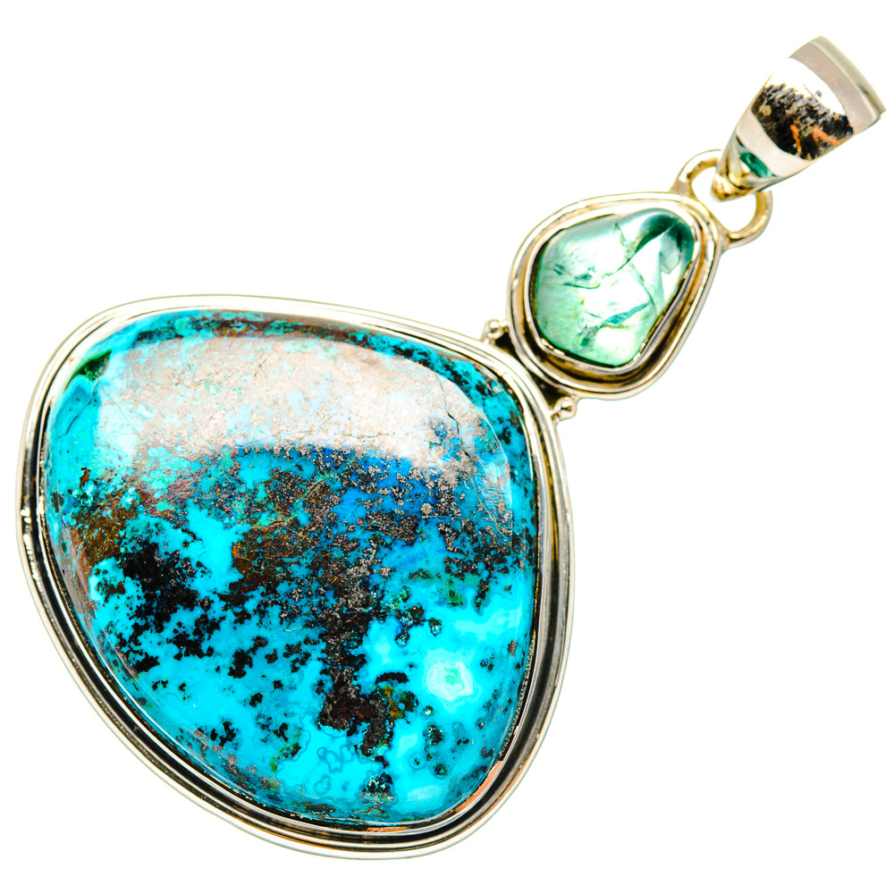 Shattuckite Pendants handcrafted by Ana Silver Co - PD29668 - Photo 2