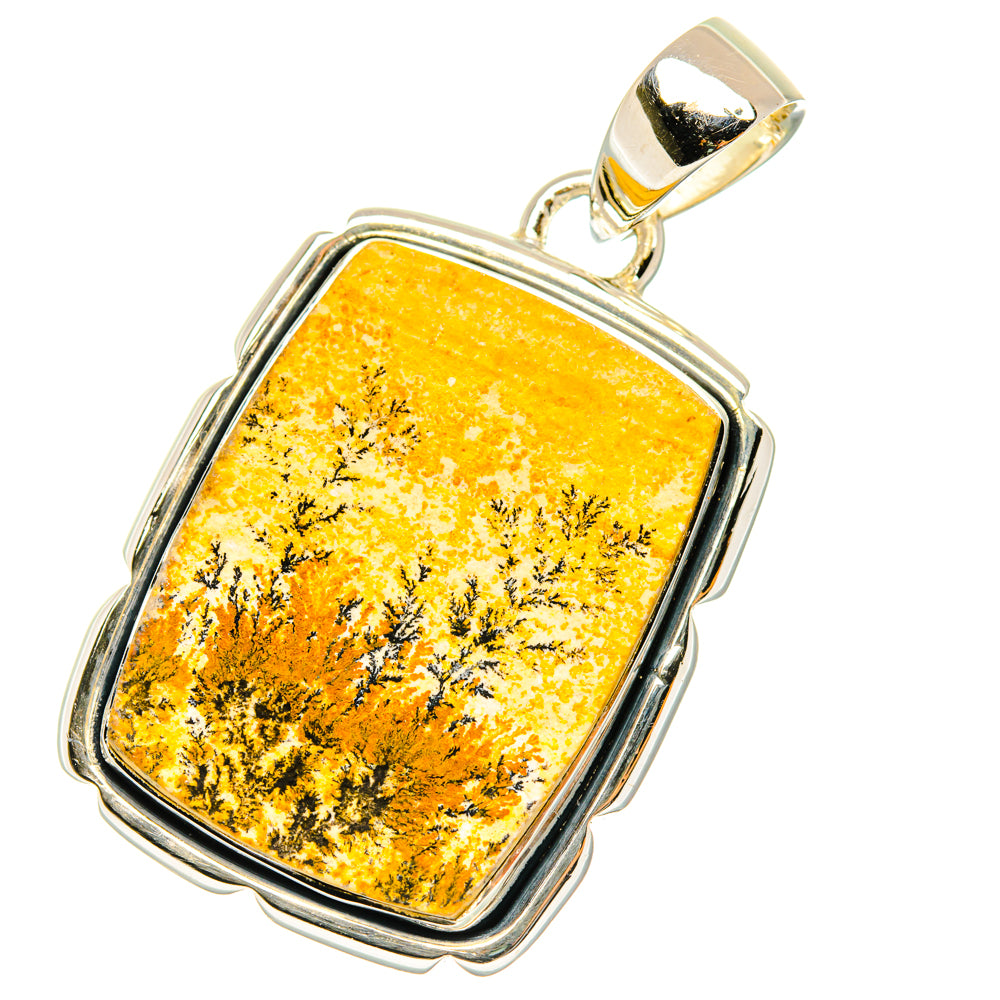 Germany Psilomelane Dendrite Pendants handcrafted by Ana Silver Co - PD29676 - Photo 2