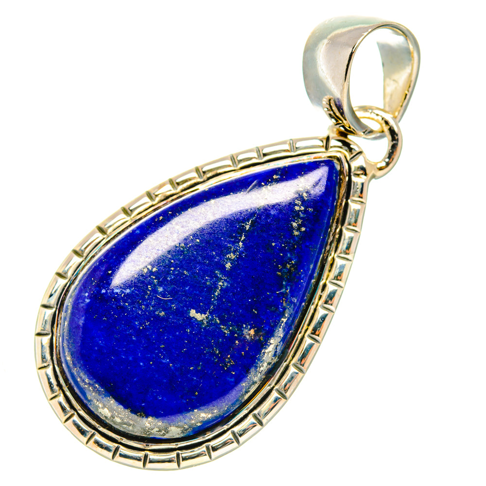 Lapis Lazuli Pendants handcrafted by Ana Silver Co - PD29688 - Photo 2