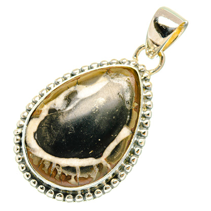 Septarian Geode Pendants handcrafted by Ana Silver Co - PD29691 - Photo 2