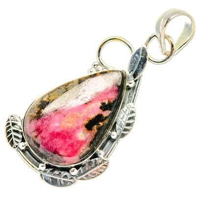 Rhodonite Pendants handcrafted by Ana Silver Co - PD29701 - Photo 2